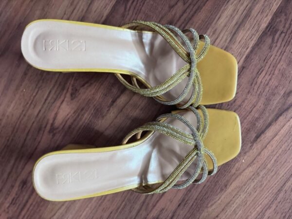 Heels in Mustard