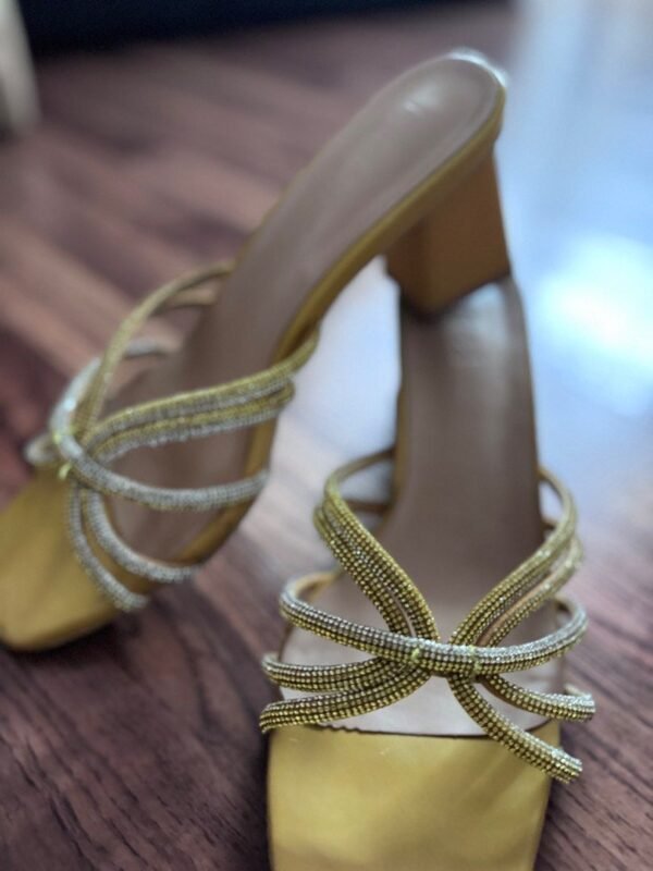 Heels in Mustard