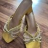Heels in Mustard
