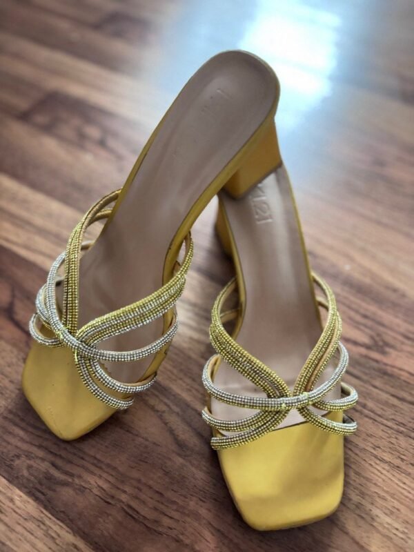 Heels in Mustard