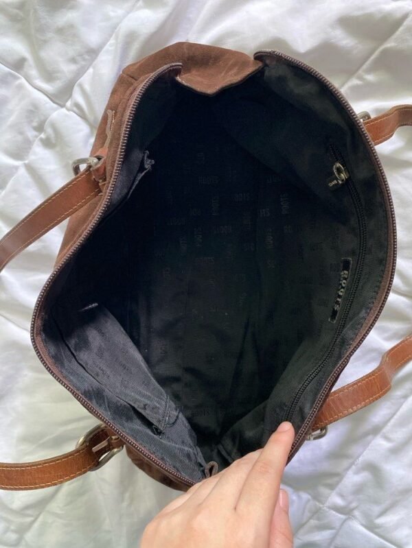Leather Bowling Bag