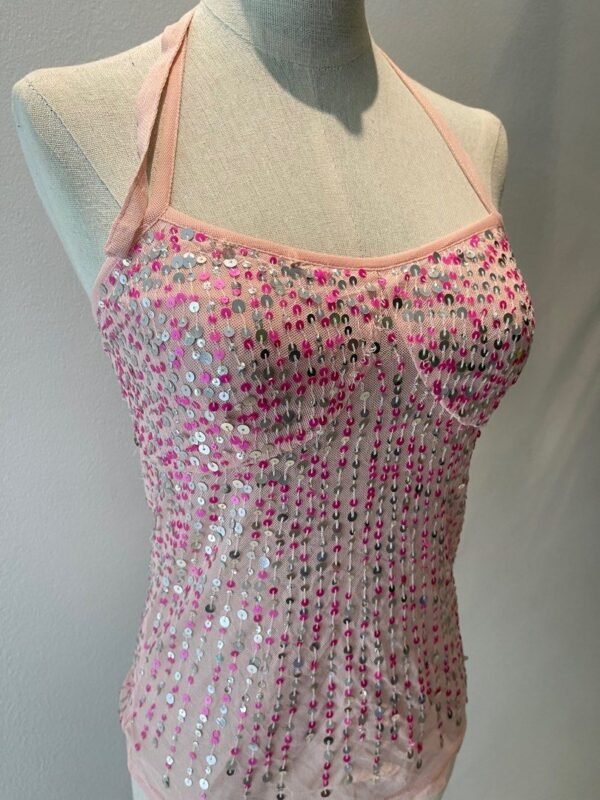 Sequins Halter Top