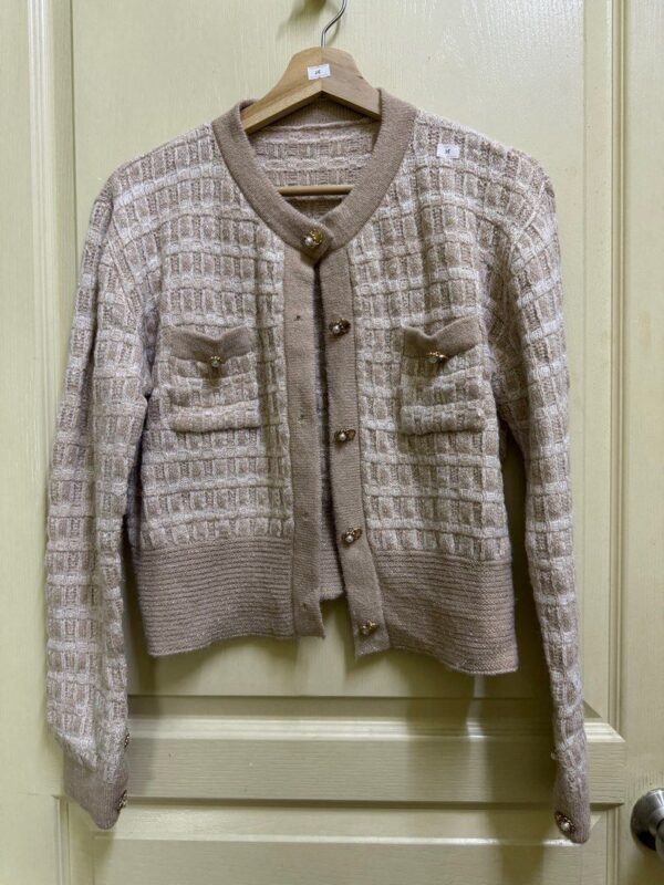 Knitted Cardigan Coat