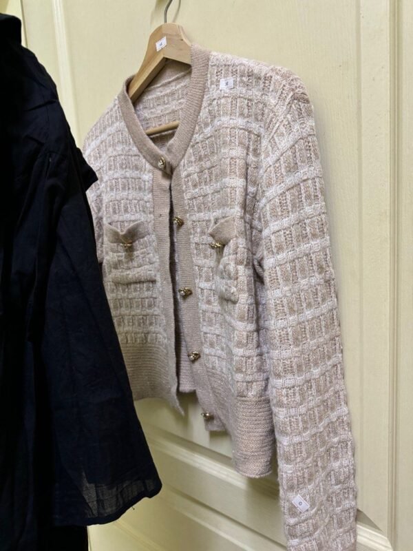 Knitted Cardigan Coat