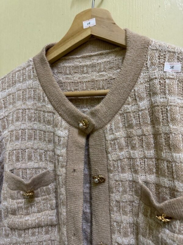 Knitted Cardigan Coat