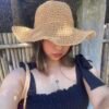 Straw Hat for Beach and Summer Days