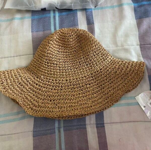 Straw Hat for Beach and Summer Days