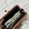 Sparkling Velvet Evening Clutch