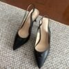 3.5 inch Heels Black