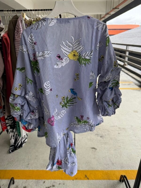 Gathered Sleeves Top