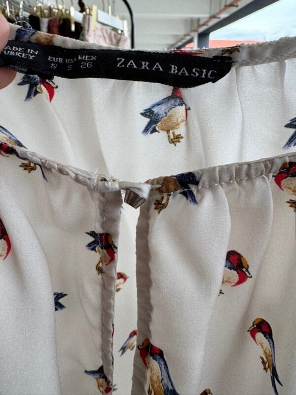 Bird Printed Top