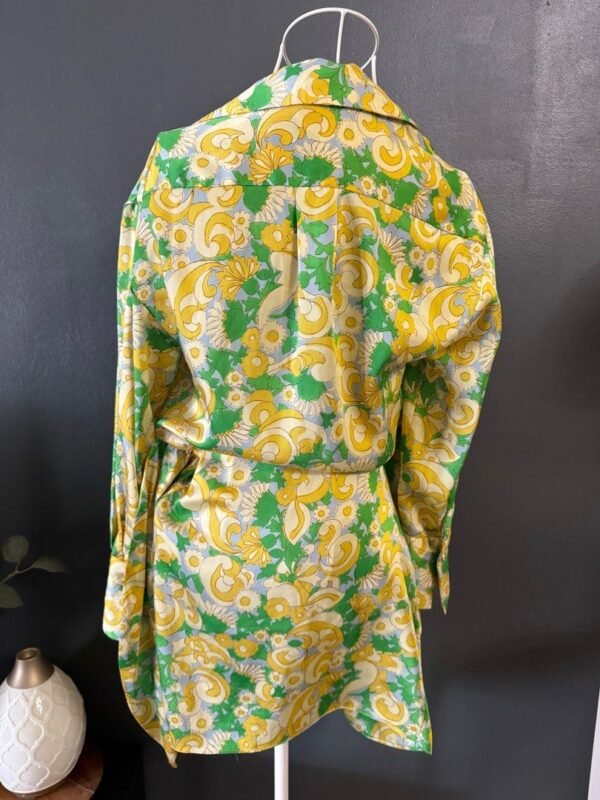 Elegant Flower Wrap Dress
