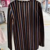 Multi-Colour Striped Long Sleeve Top