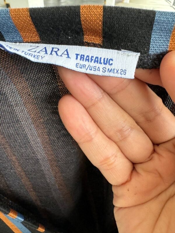 Multi-Colour Striped Long Sleeve Top