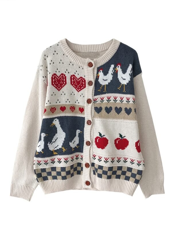 0273b49fc63c899bc474ccfaafcca1e6.jpg Women's Harajuku Kawaii Vintage Knit Sweater