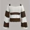 08d173f2-dc57-41dc-b561-1979c37387f0.jpg Women's Y2K Bell Sleeve Pullover Sweater – Coffee White