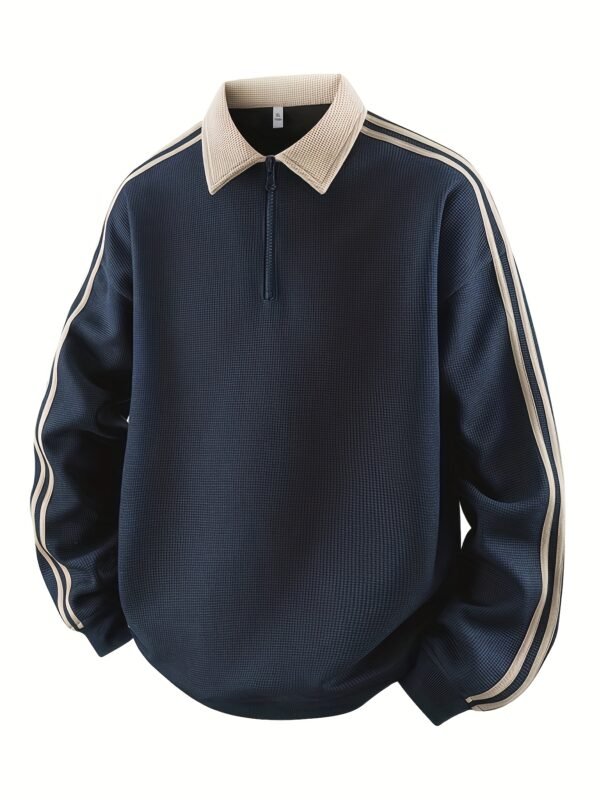 Men's American Style Half-Zip Sports Sweatshirt