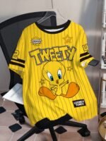 Men's Looney Tunes Graphic Short Sleeve T-Shirt – Yellow