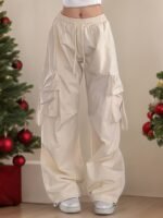 Women's Vintage Wide-Leg Hip-Hop Streetwear Pants