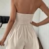 Off-Shoulder Wrap Crop Bodysuit Top