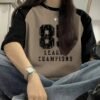 2a1ed767-da48-4d0f-a227-c02ee756c072.jpg Women's Y2K Color Block Graphic Print Short Sleeve T-Shirt
