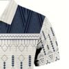 Men's Polo Collar Shirt & Drawstring Shorts 2-Piece Set