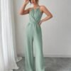 2dfbcff7-9338-454b-93e1-cd48bc4f50f1.jpg Ruched Cami Twist-Waist Maxi Jumpsuit