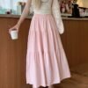 304a8215-9dbe-4762-ba8e-8b2f6dec746c.jpg Women's High-Waisted Pink Beach Party Midi Skirt