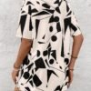 30d96d0c-18c9-4bbb-93da-ffc3f83e4d62.jpg Women's Holiday Printed Open Front Shirt & Shorts 2-Piece Set
