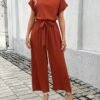 Relaxed Fit Spring Summer Jumpsuit