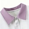 Men's Fashion Contrast Color Polo Shirt