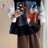 42e939b773d47367f35e5d69642fdb7e.jpg Women's Korean Style Retro Sweater Vest