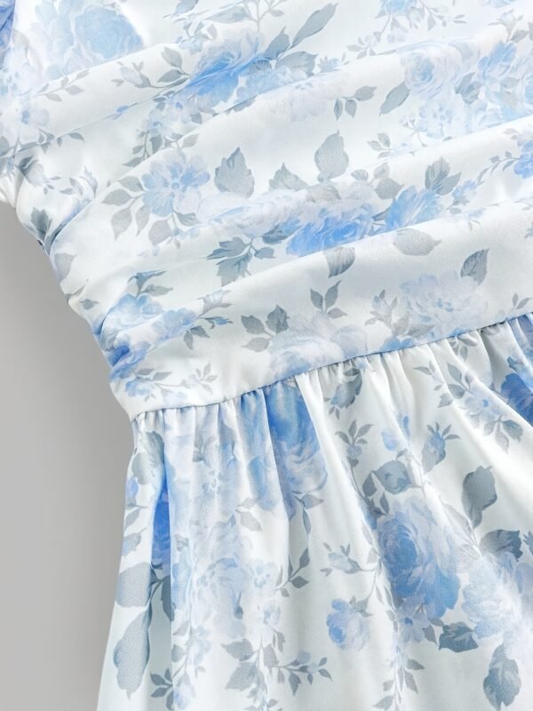 4526e2e4-c818-43dd-8b21-a68a0f351570.jpg Blue Floral Asymmetrical Hem Midi Dress