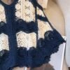Women's Bohemian Floral Cut-Out Sleeveless Camisole Cover-Up Top