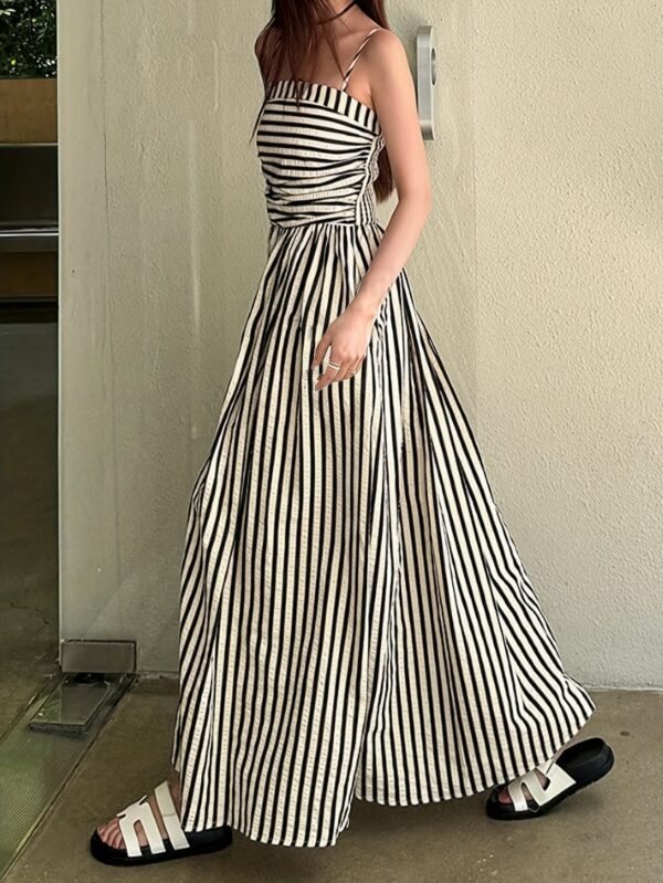 4ad250eb-cb90-4ba0-b31d-a3aff3093203.jpg Striped Print Vacation Maxi Dress