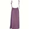 Pleated Slim Fit Suspender Dress