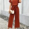 Relaxed Fit Spring Summer Jumpsuit