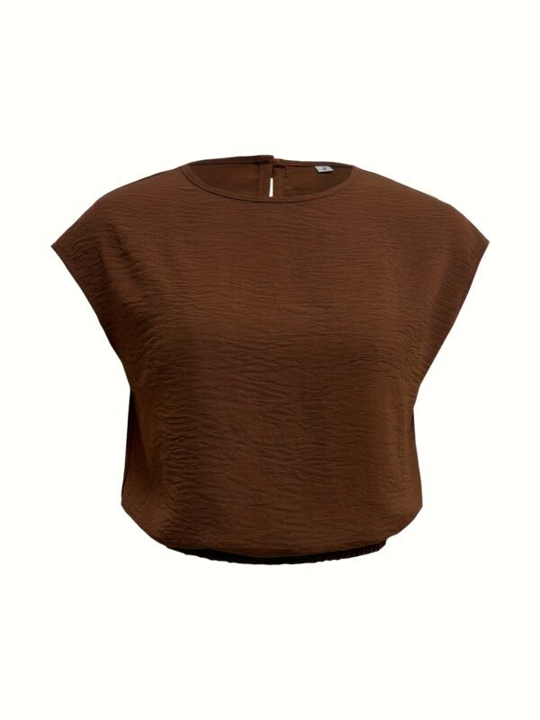 53eaa9db-b2ac-4c28-93ac-369d060ae9bd.jpg Half-Sleeve Top & Wide-Leg Pants Lounge Set