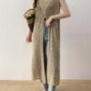 5763be95-c932-4450-b673-55b6b7d8328b.jpg Women's Hollow Embroidery Hooded Cover-Up Vest Dress – Khaki