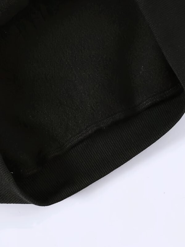 Men's Autumn & Winter Printed Hooded Zip-Up Jacket