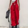 73397309-1ce9-44ee-a93d-b68129148c4e.jpg Women's Fashion Cargo Pants with Belt, Pockets & Suspender Details