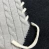 Men's Color-Block Cable Knit Round Neck Sweater