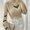 Women's Casual Pullover Sweatshirt – Khaki