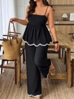 866e6c71-6acf-4140-8d2e-eb00e0903e31.jpg Plus Size Colour-Block Camisole & Pants Set