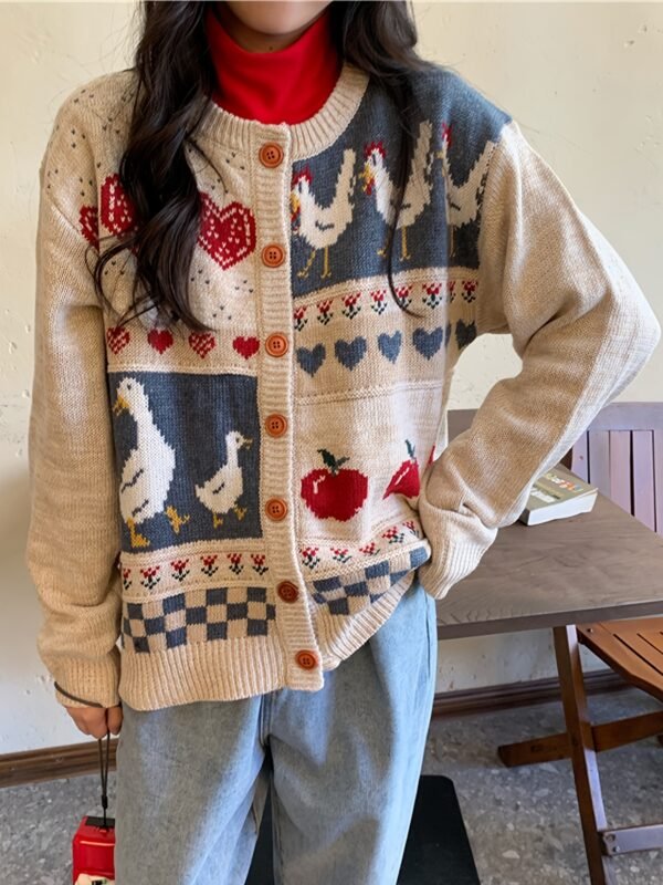 8e0cfc5d2bb3b4acb4aa2d6c360d0543.jpg Women's Harajuku Kawaii Vintage Knit Sweater