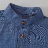 Men's Minimalist Button-Up Short Sleeve Shirt & Shorts 2-Piece Set