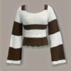 a3d105cd-d85c-4fcc-8fd2-4920463f7b97.jpg Women's Y2K Bell Sleeve Pullover Sweater – Coffee White