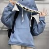 a6c17f9b5db2ce479735d7fe05c2bd5d.jpg Unisex Vintage Lamb Fleece Collar Warm Sweatshirt Jacket
