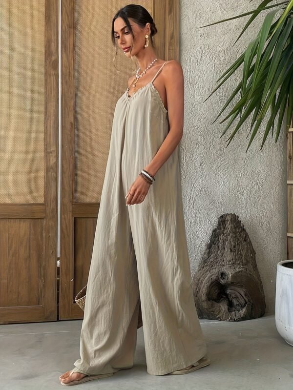 aa6b8f5f-d25e-4366-af31-784383253ad4.jpg Women's Solid Color Casual Vacation Jumpsuit for Spring and Summer