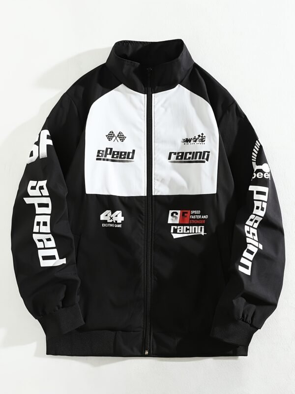 aaebc524-90c2-4a7a-a06e-43f008a6f13c.jpg Men's SPEED Zipper Sports Racing Jacket – Black